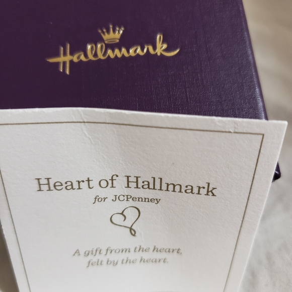 Hallmark Sterling & 10k Rose Gold Diamond Engagement Ring. SZ 7 ❤️ - Picture 13 of 13